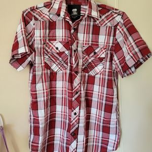 4/$10 Sale! Route 66 Medium Button Up